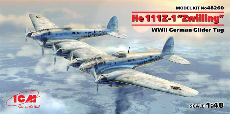 ICM Models 1/48 He 111Z-1 “Zwilling", WWI